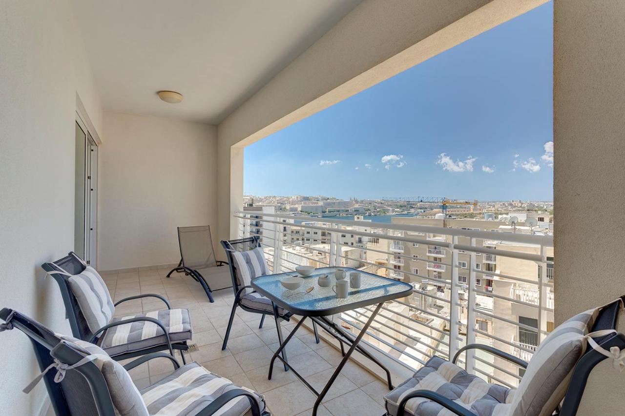 Luxury Apartment Inc Pool & Views 슬리에마 외부 사진