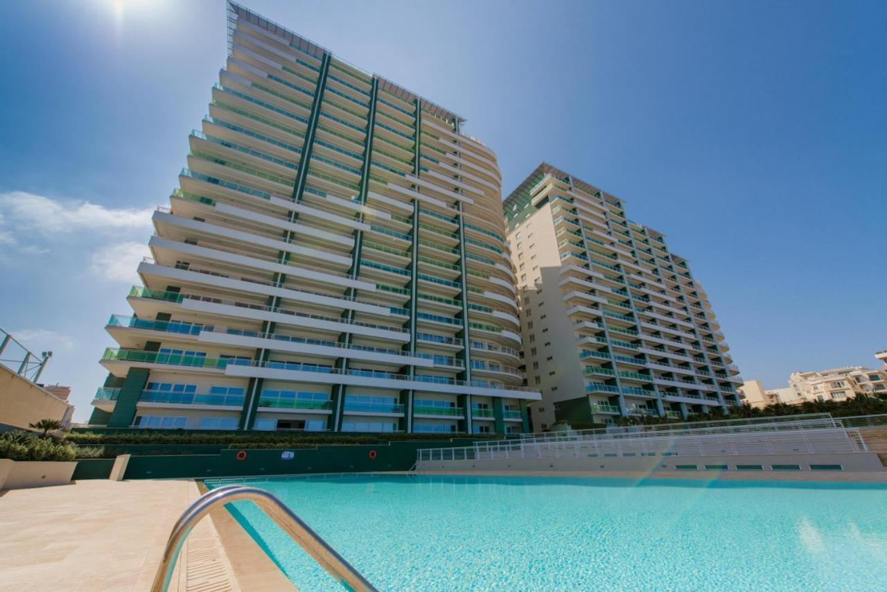 Luxury Apartment Inc Pool & Views 슬리에마 외부 사진